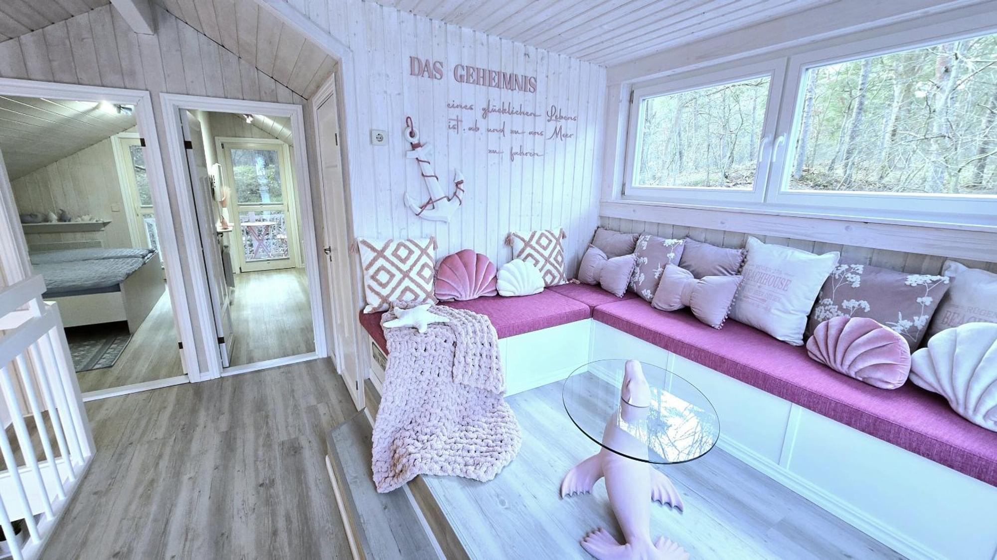 Pink Und Meer - Meerblick, Sauna, Kamin & Whirlpool バーベ エクステリア 写真