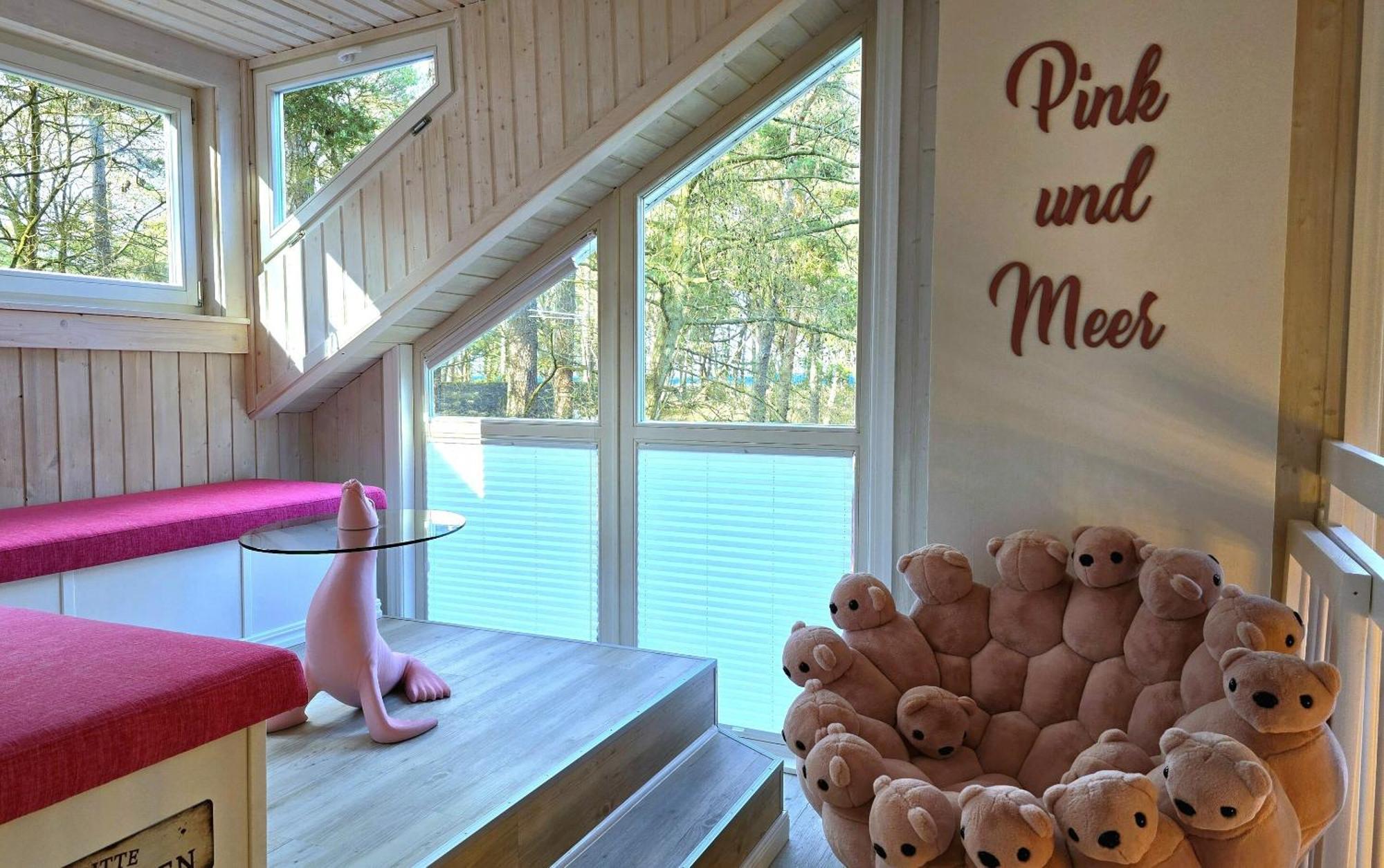 Pink Und Meer - Meerblick, Sauna, Kamin & Whirlpool バーベ エクステリア 写真