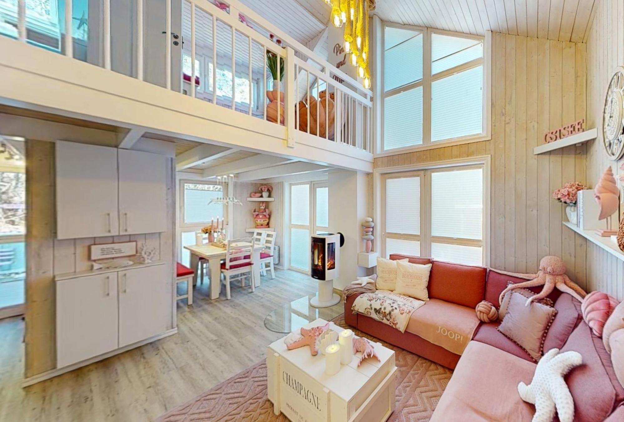 Pink Und Meer - Meerblick, Sauna, Kamin & Whirlpool バーベ エクステリア 写真